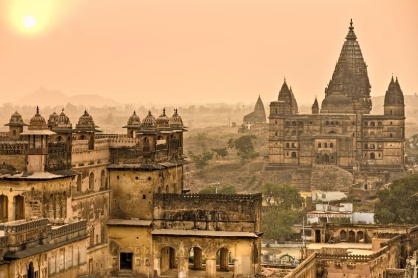 Orchha heritage temples in Mystical North India Discovery Tour by India Heritage Travel