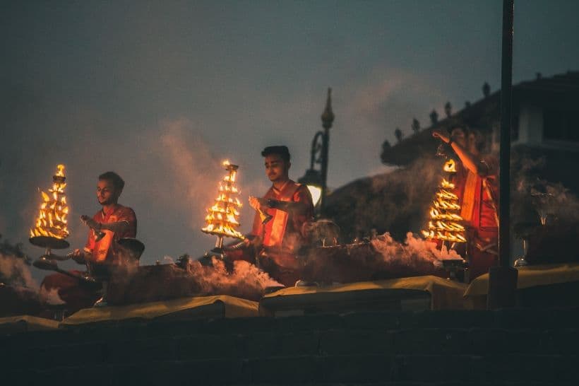 Varanasi Ganga Ghats spiritual destination in Mystical North India Discovery Tour by India Heritage Travel