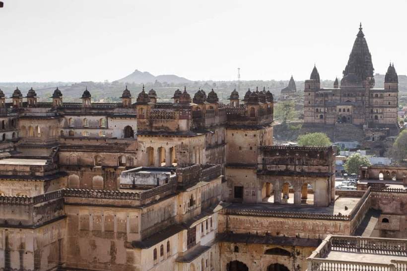 Orchha heritage temples in Royal Rajasthan and Sacred Ganges Tour by India Heritage Travel