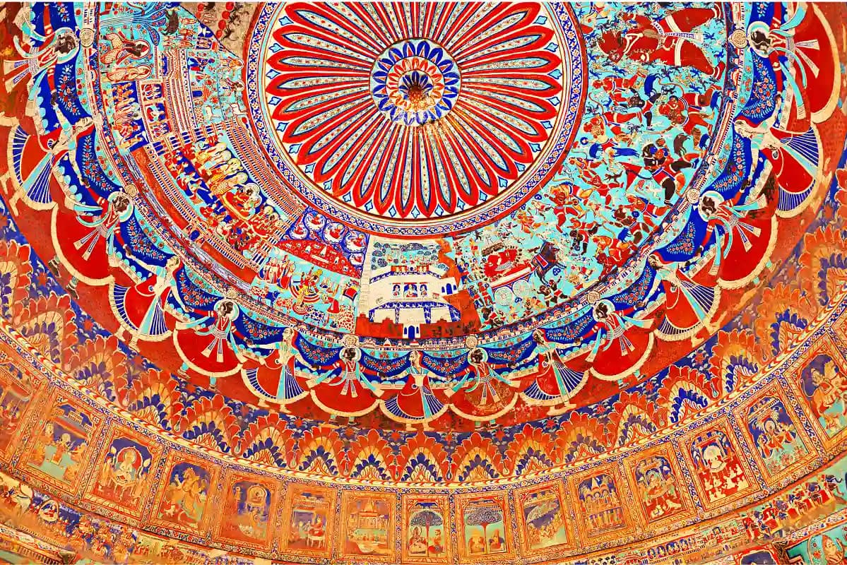 Mandawa heritage havelis in Royal Rajasthan and Sacred Ganges Tour by India Heritage Travel