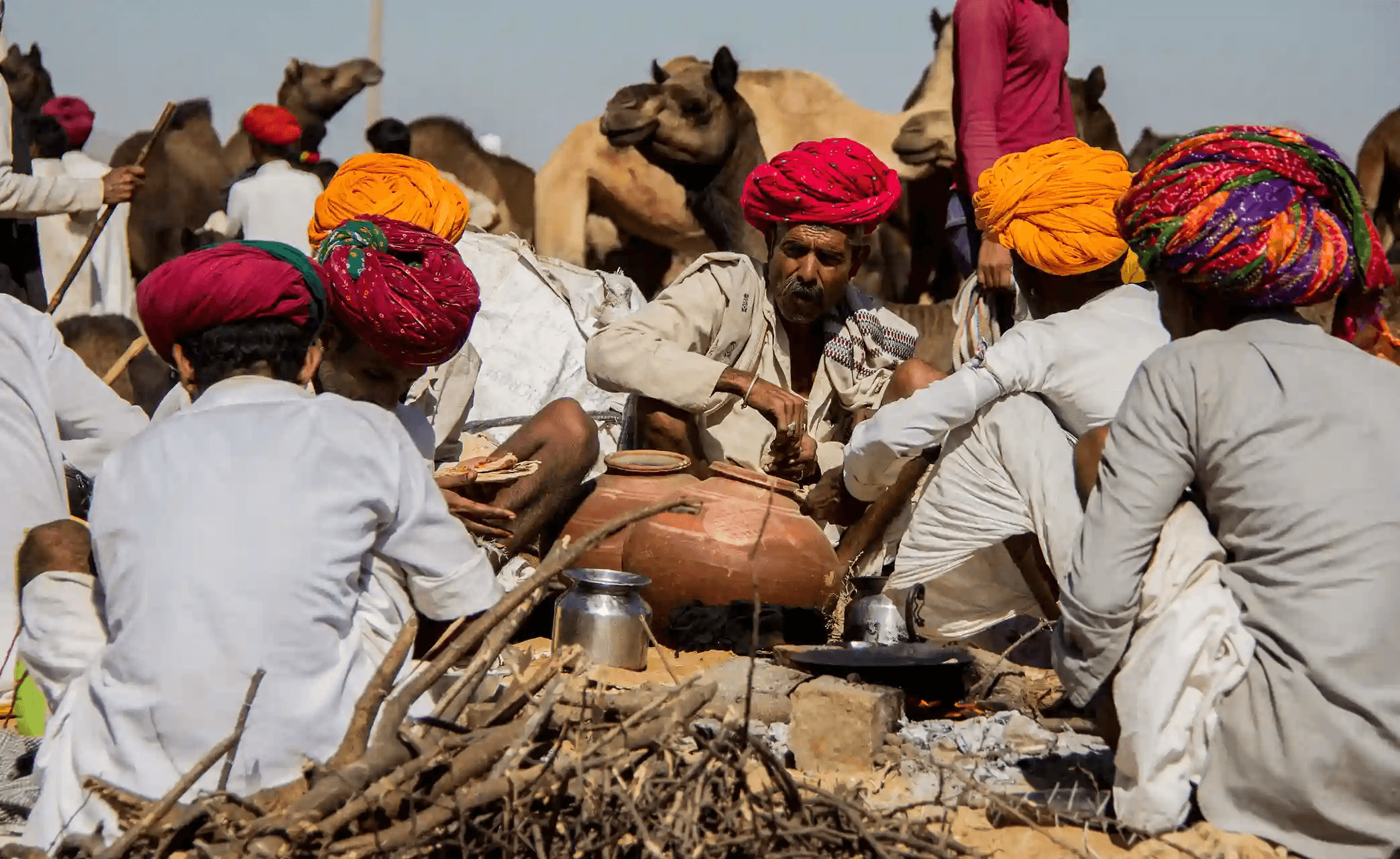Pushkar lakes in Royal Rajasthan and Sacred Ganges Tour by India Heritage Travel