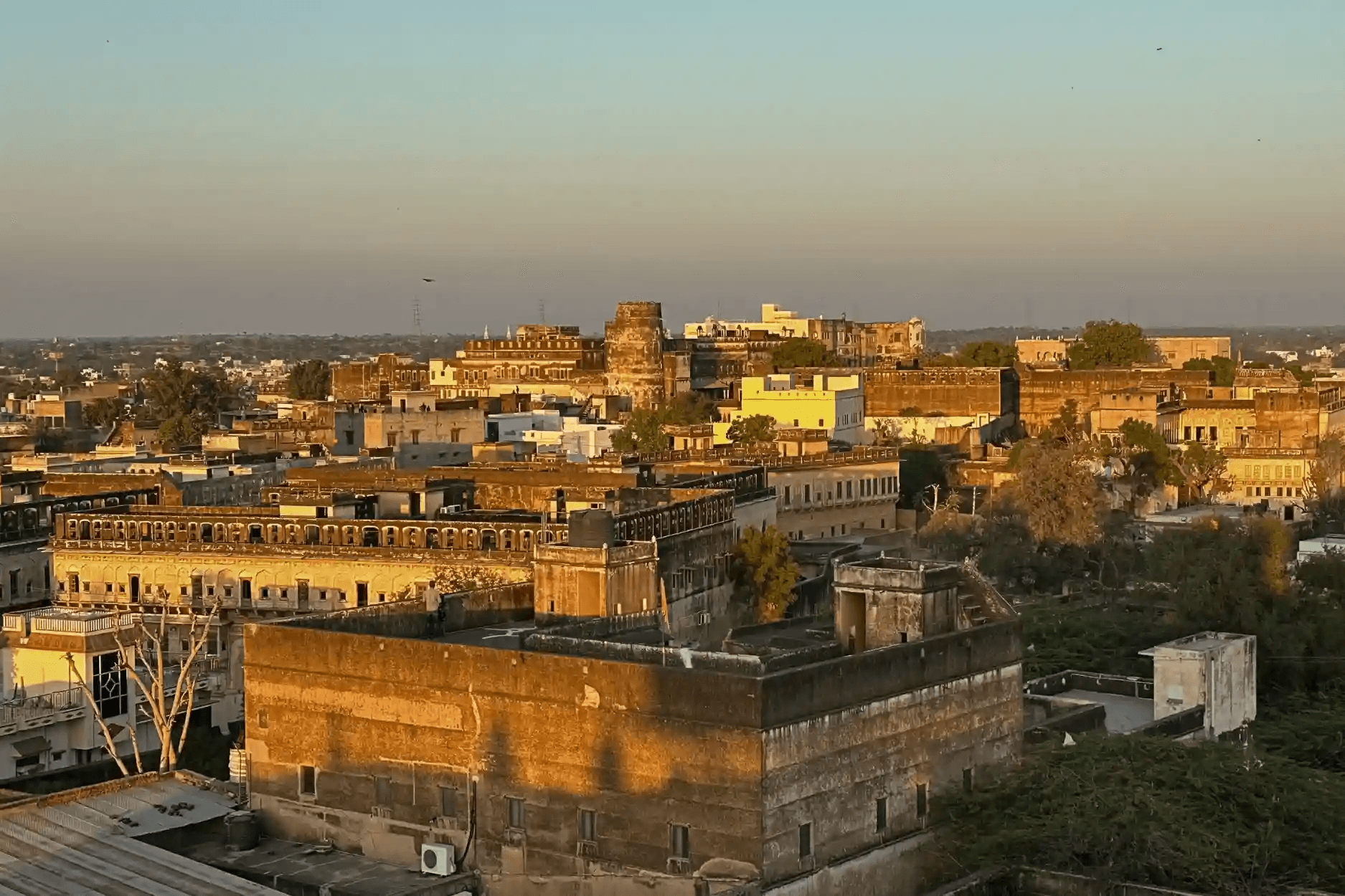 Mandawa heritage town featuring fresco painted havelis and Rajasthan cultural architecture