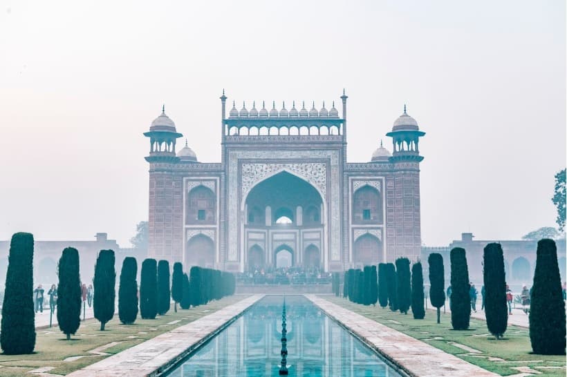 Taj Mahal Agra in Royal Triangle Odyssey Tour India by India Heritage Travel