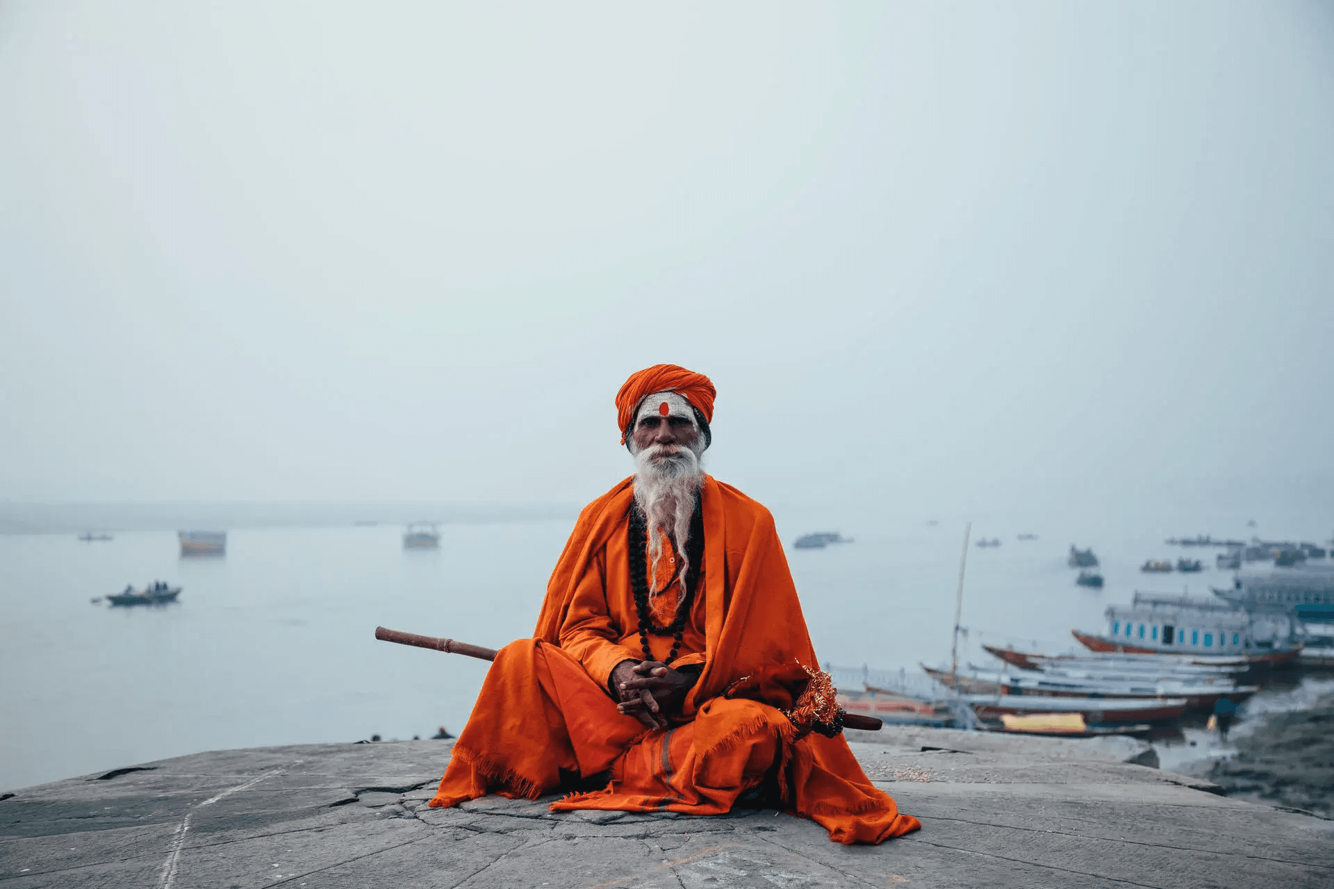 Varanasi riverside in Royal Triangle Odyssey Tour India by India Heritage Travel