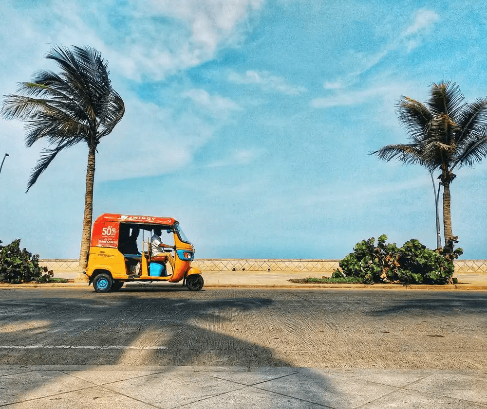 Pondicherry French Quarter in South India Heritage Tour Package by India Heritage Travel