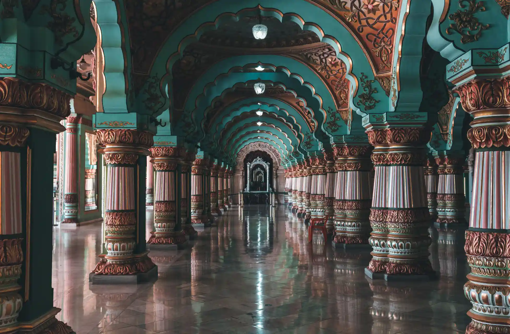 Mysore Palace featured in Southern Splendors Culture and Nature Trail Tour by India Heritage Travel