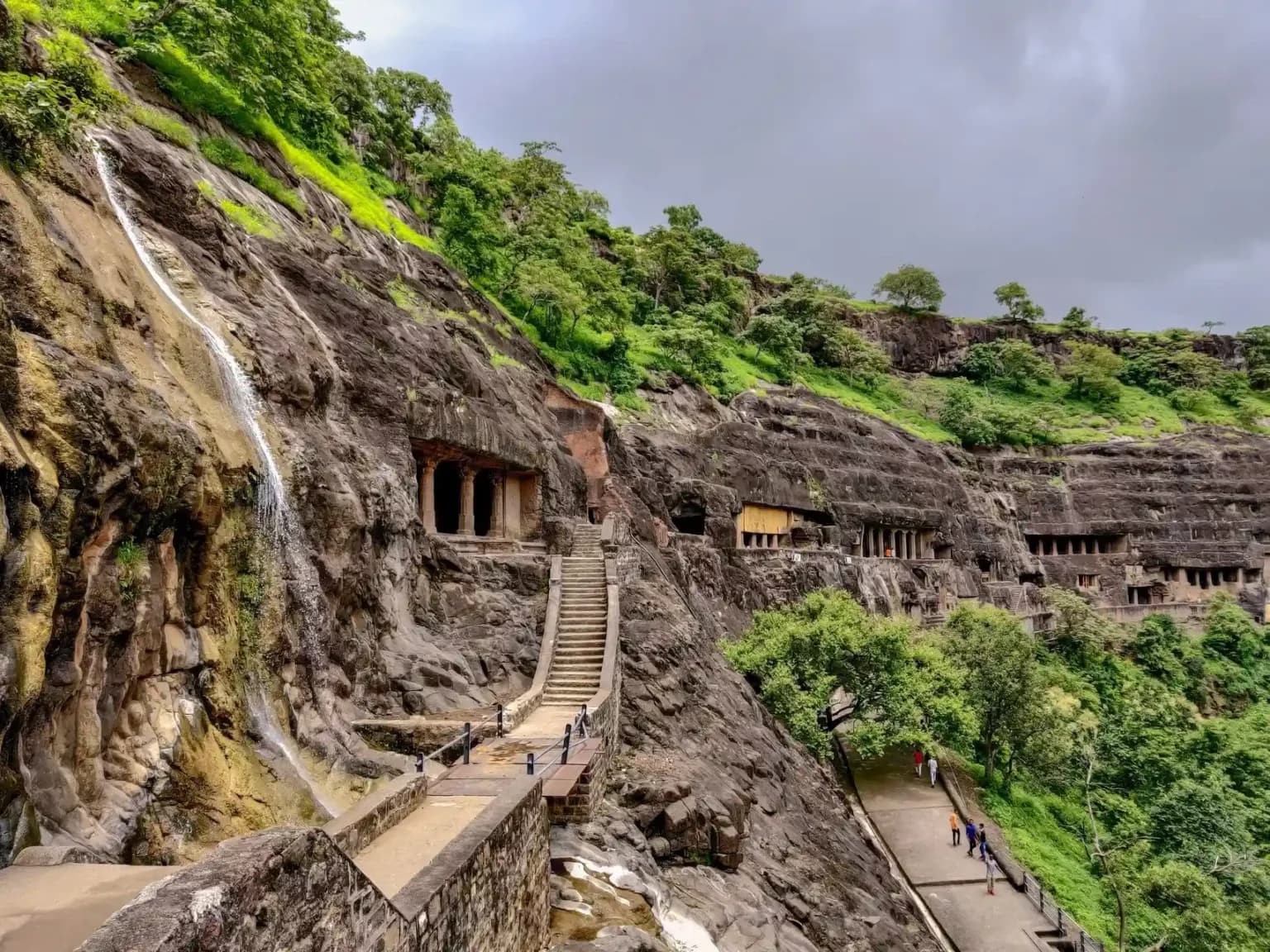 Ajanta and Ellora Caves UNESCO World Heritage Site tour in Maharashtra India