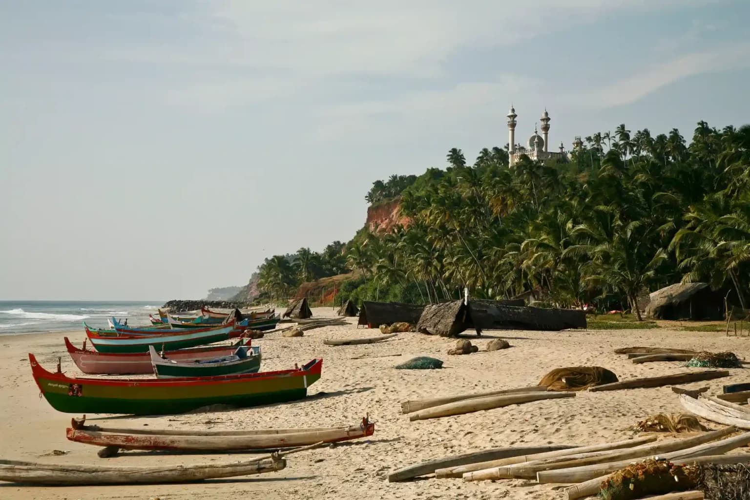 Alleppey houseboat cruise on Kerala backwaters during South India tour