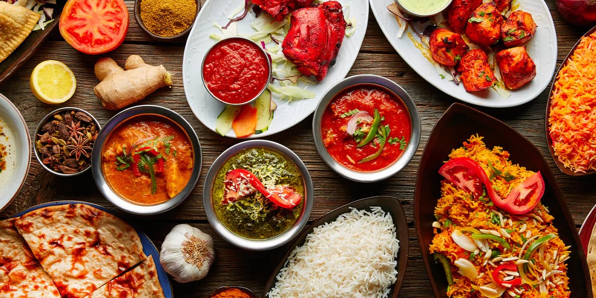 Traditional Indian food showcasing the rich flavors of Indian cuisine
