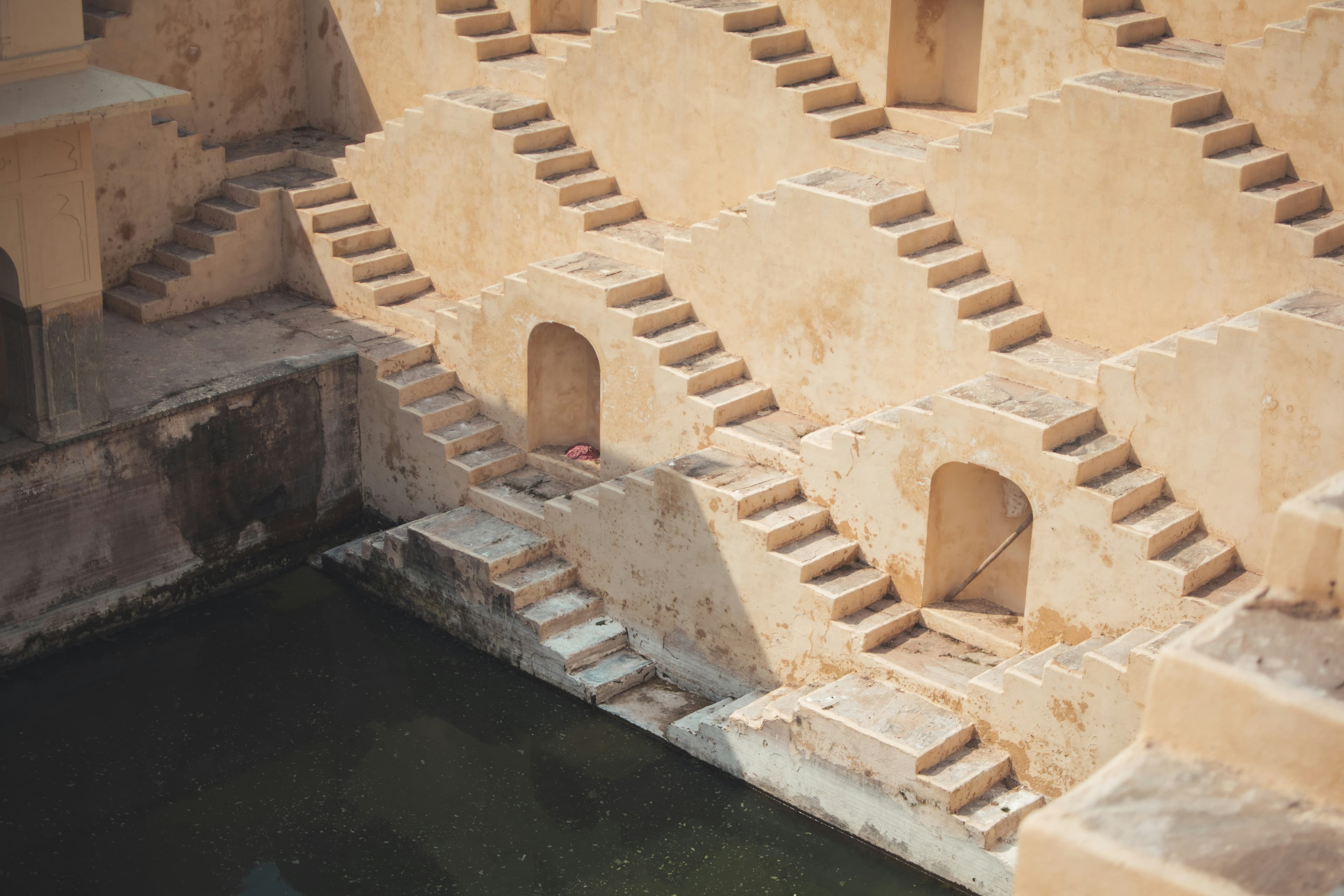 Panna Meena Ka Kund Jaipur on an India Heritage Travel tour