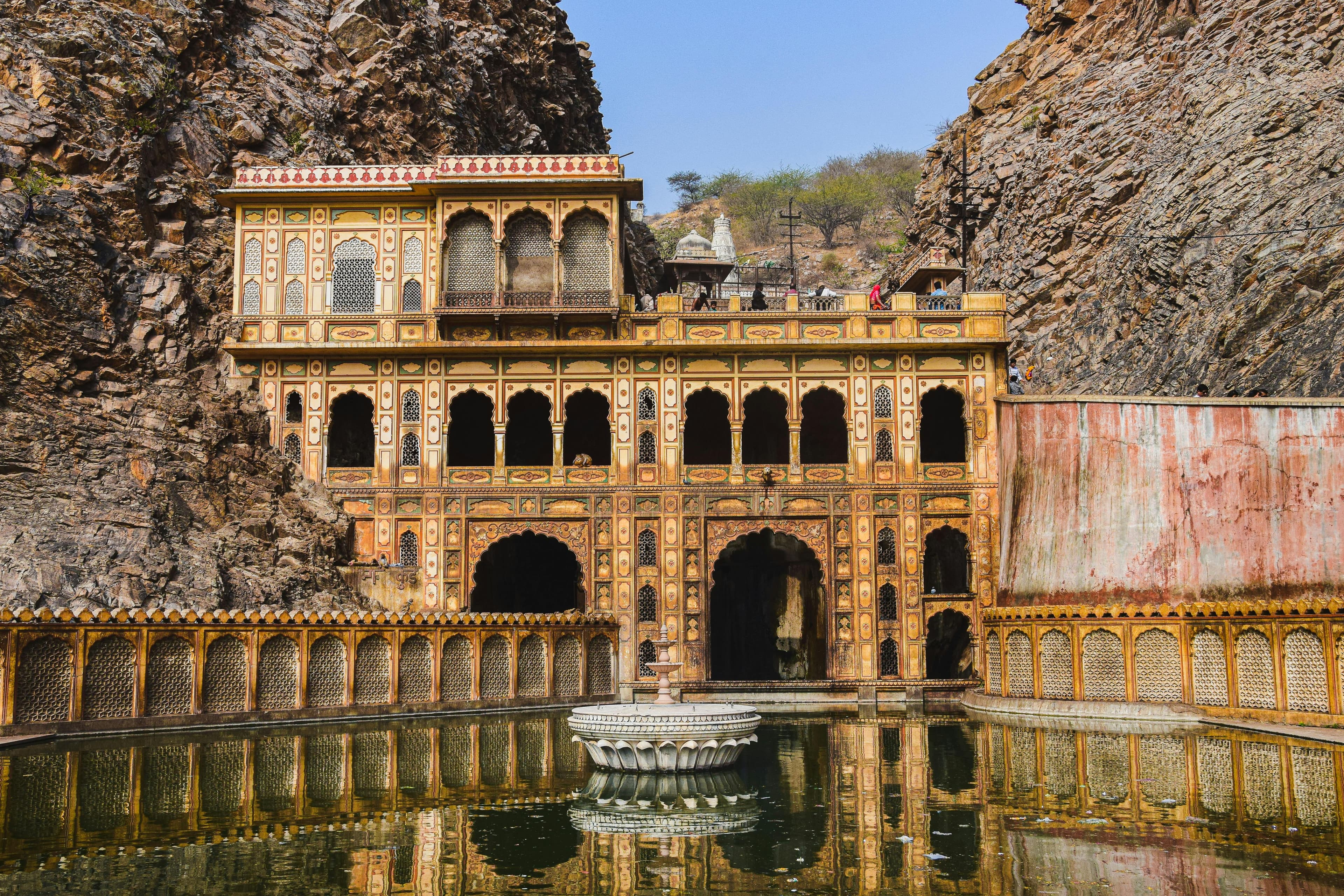 Galta Ji Jaipur on an India Heritage Travel tour