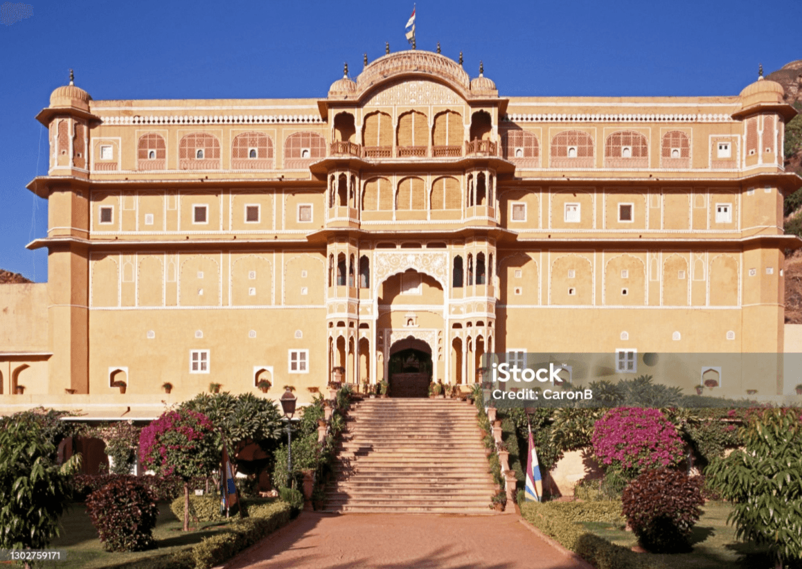 Samode Palace Jaipur on an India Heritage Travel tour