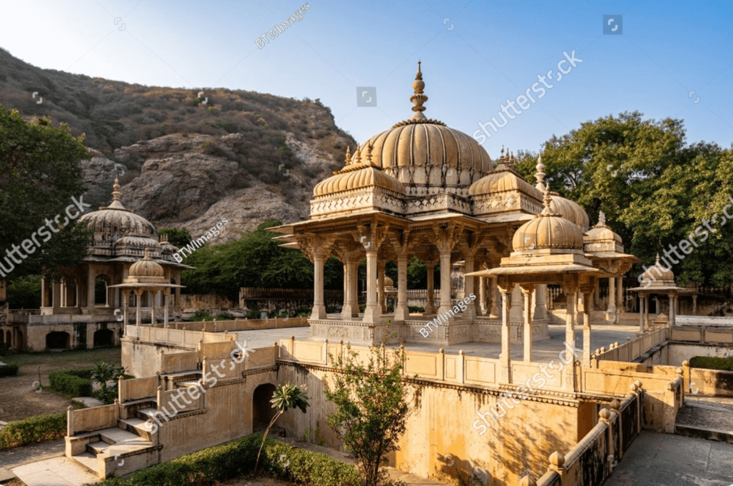Maharaniyo Ki Chhatri Jaipur on an India Heritage Travel tour