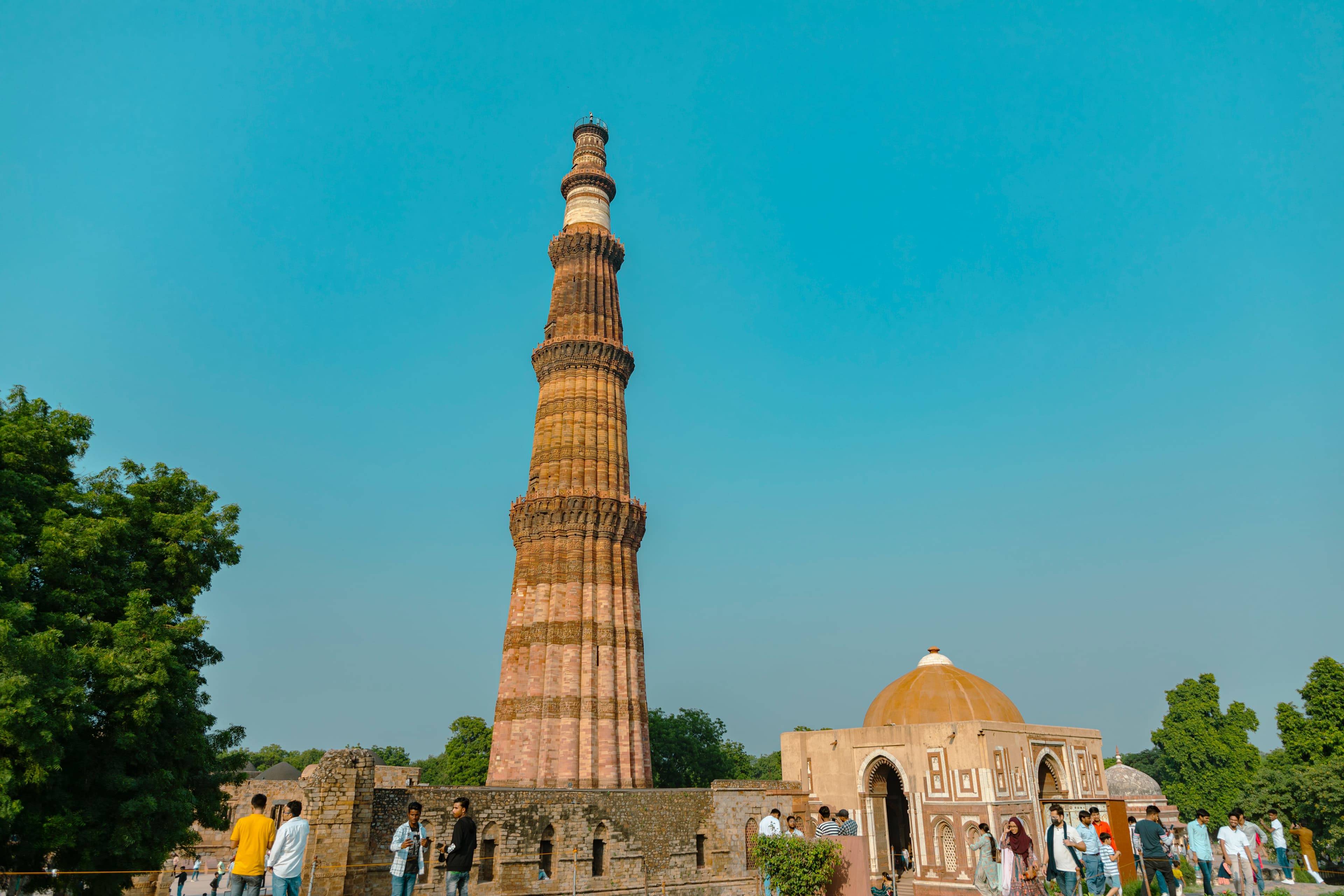 Qutub Minar in Delhi one of India's most iconic historical monuments