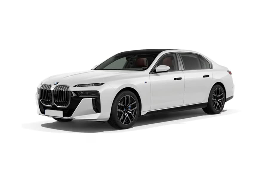 BMW 7 Series chauffeur driven luxury sedan for travel in India