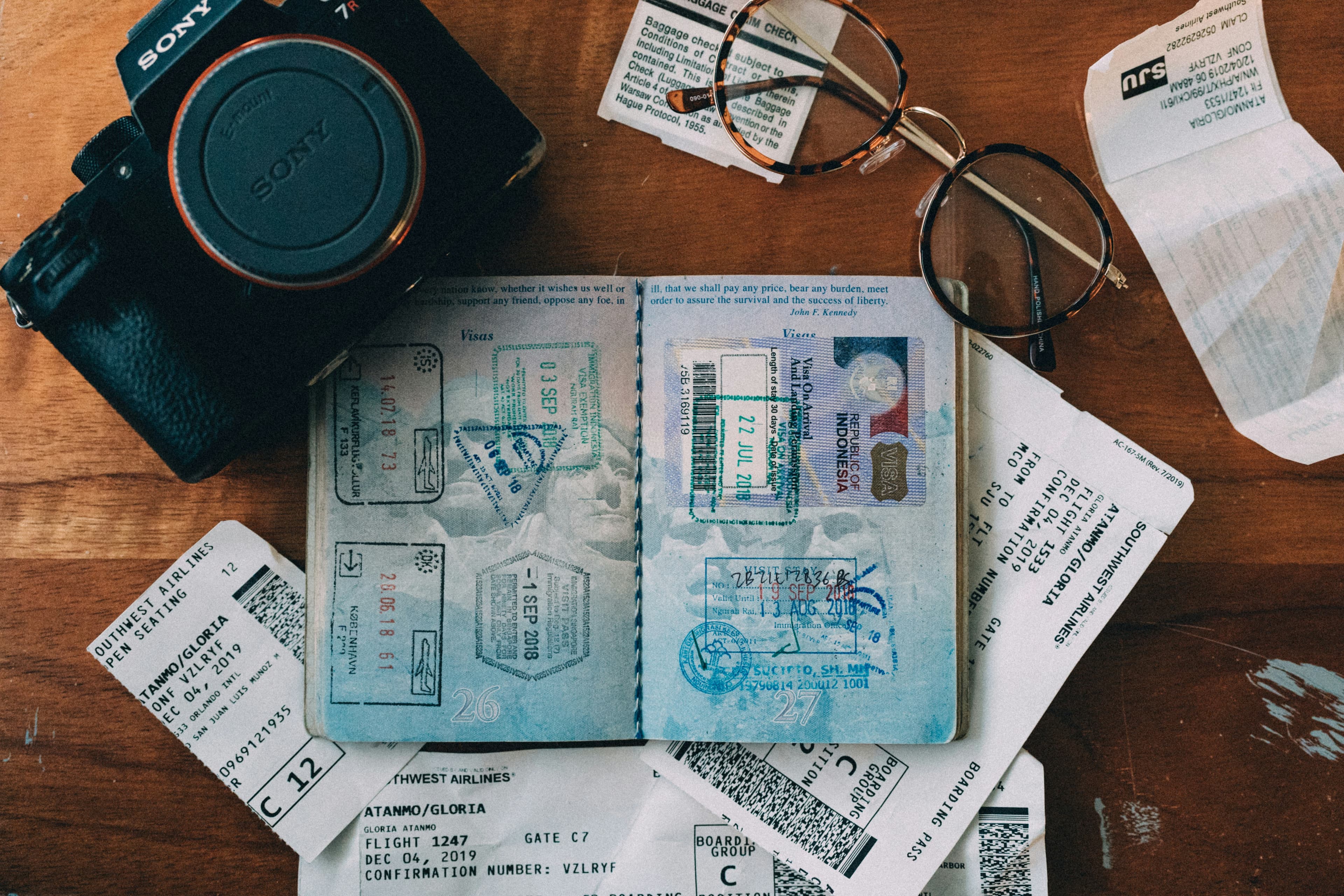 India visa documents - passport photo and application checklist