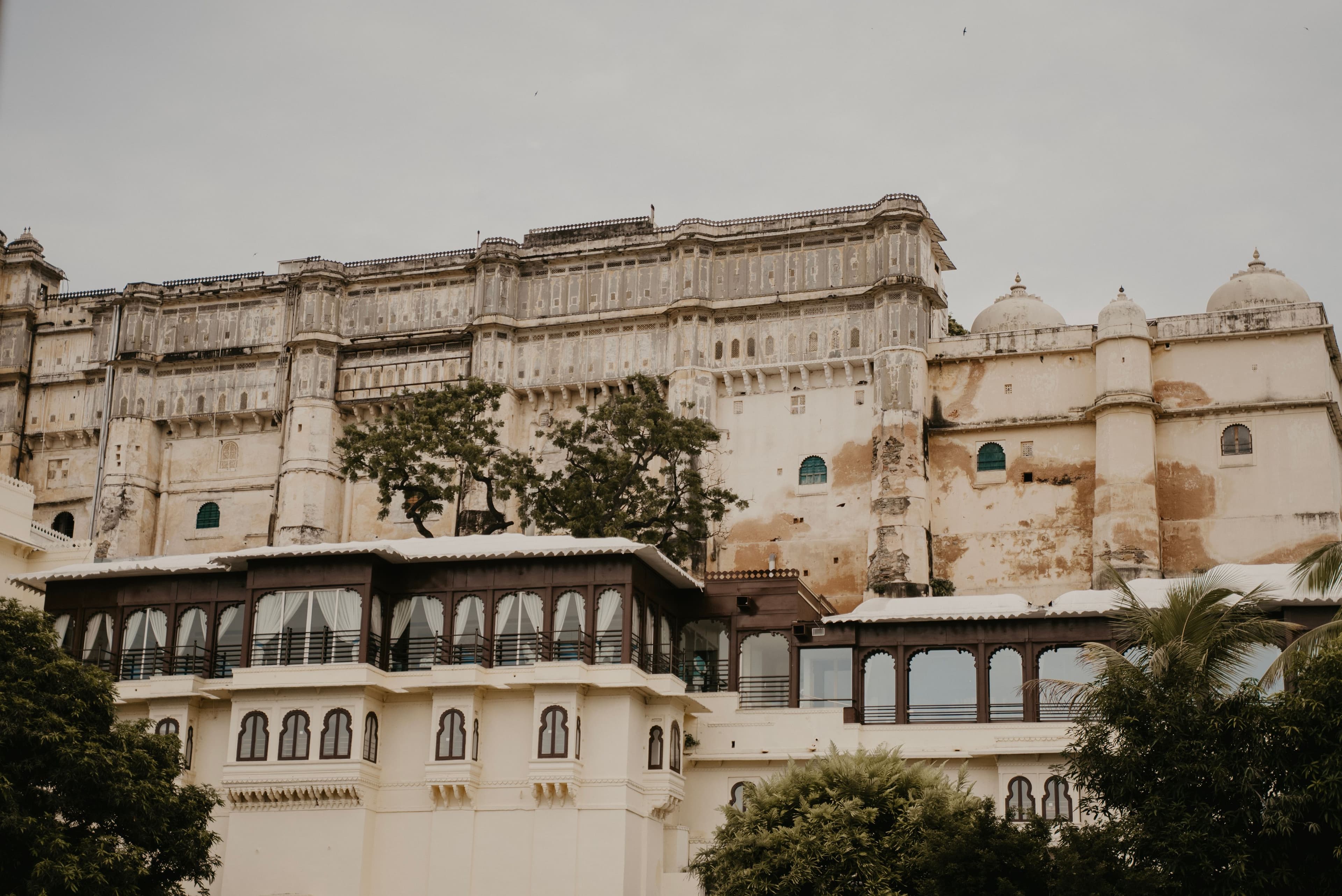 Udaipur architecture - Rajput and Mughal palace design with Sheesh Mahal
