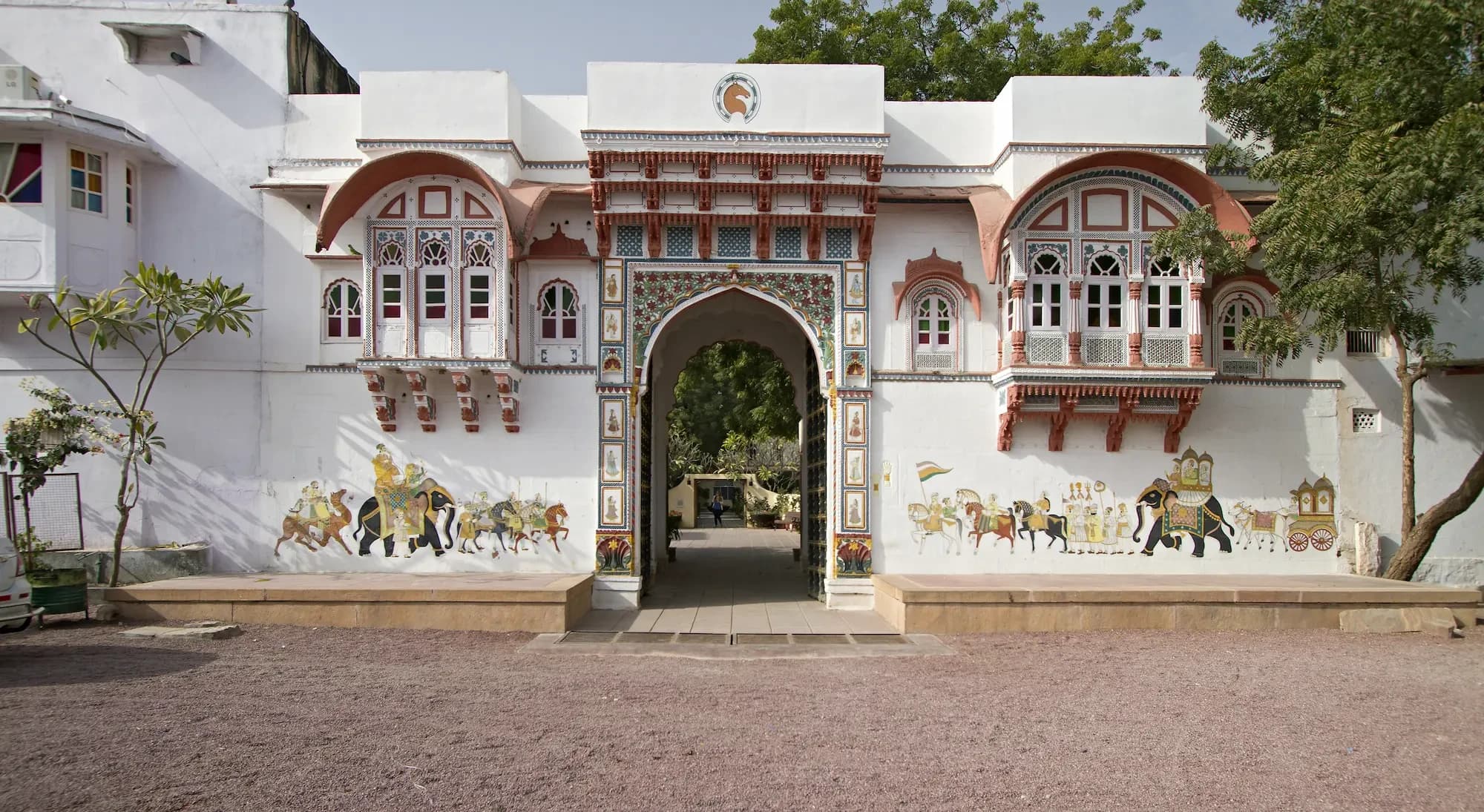 Rohet overview - rural Rajasthan heritage village with Rohet Garh and safari