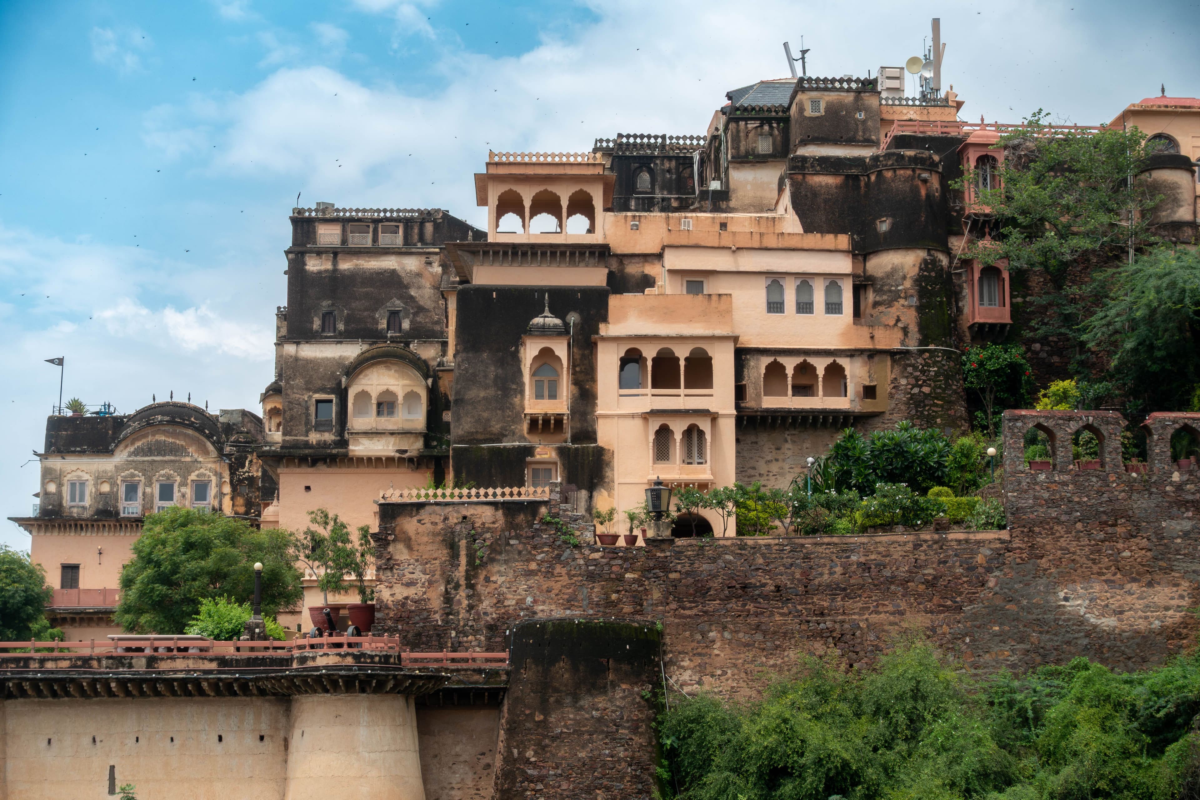 Neemrana Fort Palace stay - heritage hotel in a 15th-century Rajasthan fort