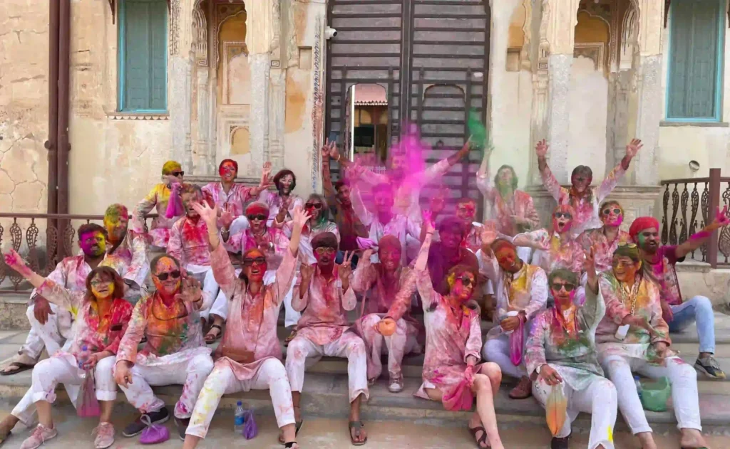 Holi festival tour India